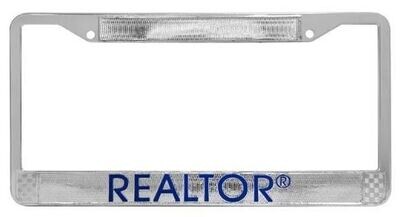 LICENSED PLATE FRAME (METAL) REALTOR BRANDED