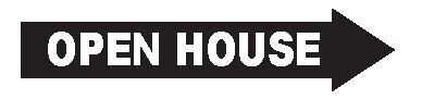 OPEN HOUSE RIDER W/ ARROW, Color: Black