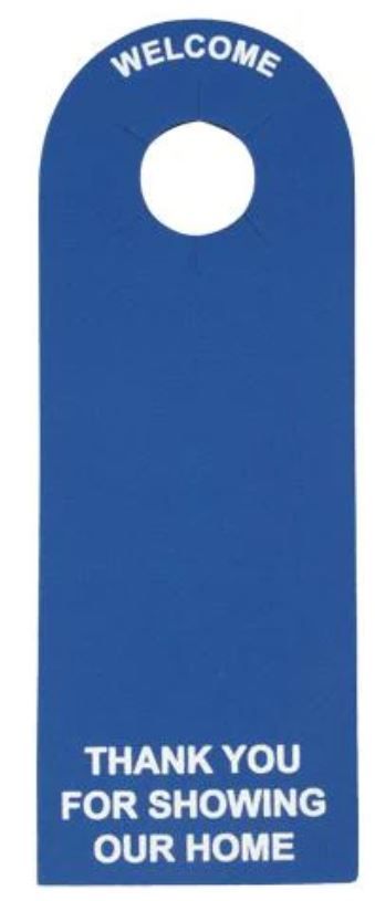 LOCKBOX DOOR PROTECTOR NO STRAP BLUE