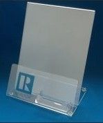 PLEXIGLAS BROCHURE/FLYER HOLDER W/ REALTOR LOGO