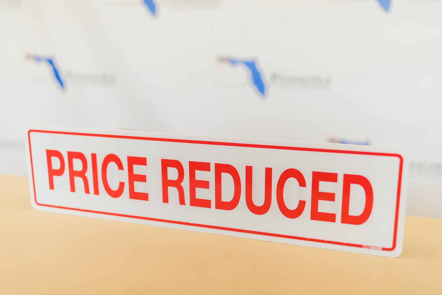 PRICE REDUCED Red