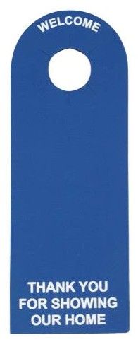 LOCKBOX DOOR PROTECTOR NO STRAP BLUE