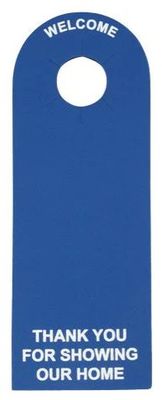 LOCKBOX DOOR PROTECTOR NO STRAP BLUE