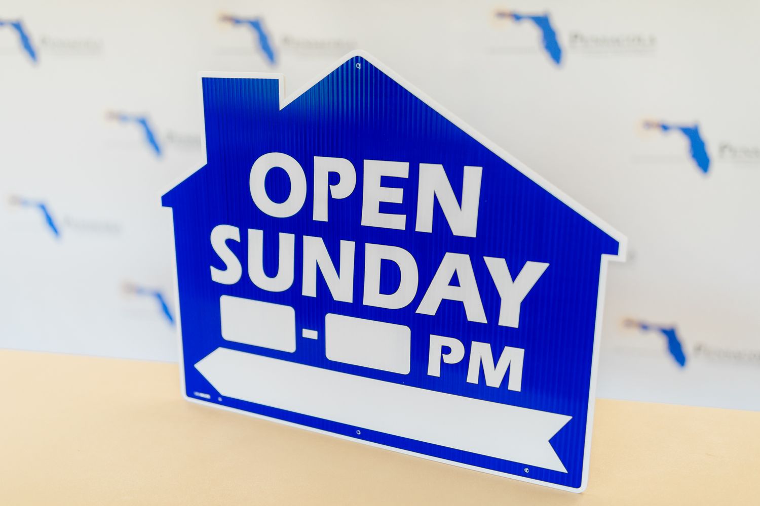 OPEN SUNDAY HOUSE W/ TIME &amp; ARROW Blue