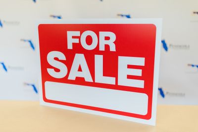 FOR SALE LARGE PANEL Red