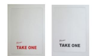 BROCHURE BOX CLEAR FACEPLATE