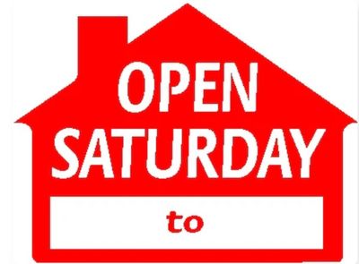 OPEN SATURDAY HOUSE BLANK TO BLANK Red