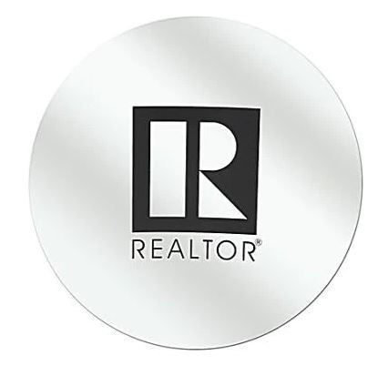 6 INCH ROUND CAR MAGNET Chrome