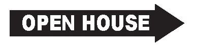 OPEN HOUSE RIDER W/ ARROW Black