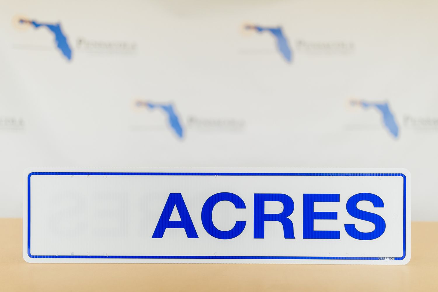 (BLANK) ACRES Blue