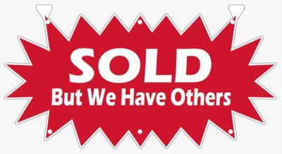 SOLD BUT WE HAVE OTHERS STARBURST Red