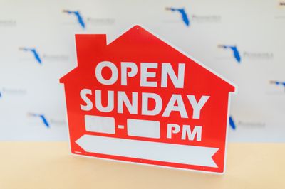 OPEN SUNDAY HOUSE W/ TIME &amp; ARROW Red