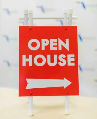 SMALL A-FRAME OPEN HOUSE