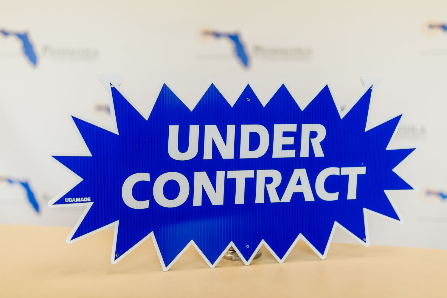 UNDER CONTRACT STARBURST Blue