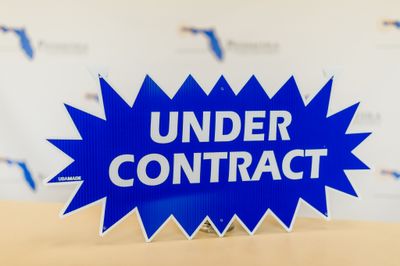 UNDER CONTRACT STARBURST Blue