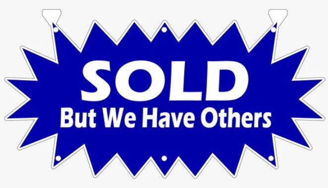 SOLD BUT WE HAVE OTHERS STARBURST Blue