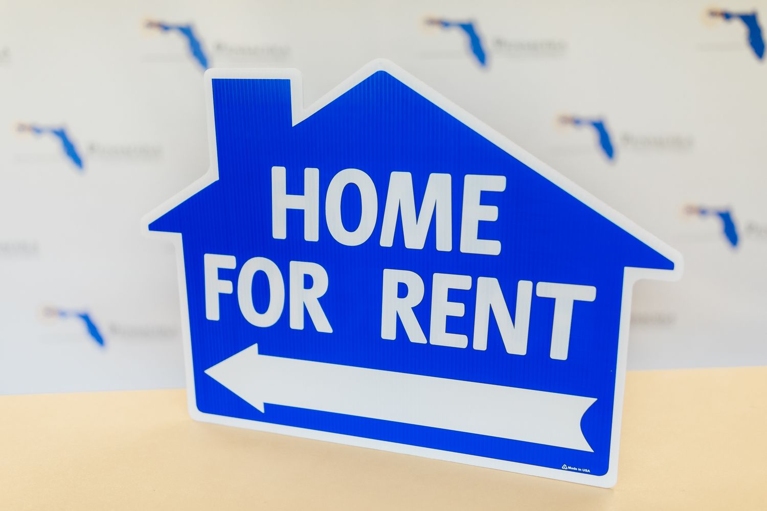HOME FOR RENT HOUSE SHAPE Blue