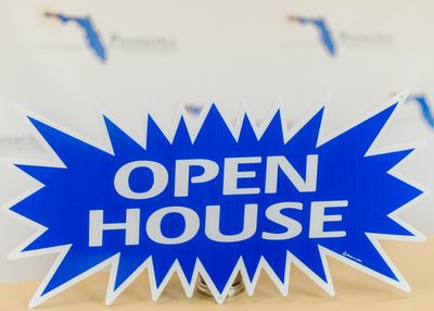 OPEN HOUSE STARBURST Blue