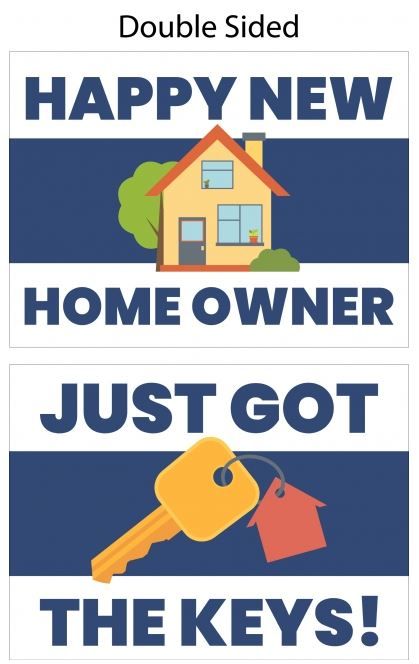 PHOTO PROP - JUST GOT KEYS/HAPPY NEW HOME OWNER