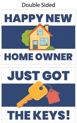 PHOTO PROP - JUST GOT KEYS/HAPPY NEW HOME OWNER