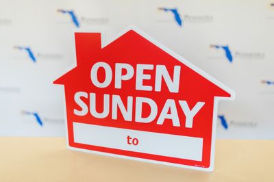 OPEN SUNDAY HOUSE BLANK TO BLANK Red