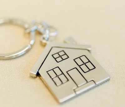 KEY CHAIN SILVER HOUSE DESIGN