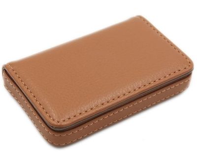 BUSINESS CARD WALLET NS Tan