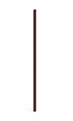 Poste para obrar BAM de escalón, COLORES DISPONIBLES: GRANATE (RAL3005)