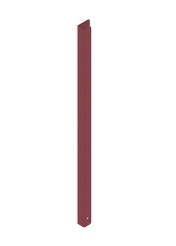 Soporte atornillar BAM para anclaje lateral a pared, COLORES DISPONIBLES: GRANATE (RAL3005)