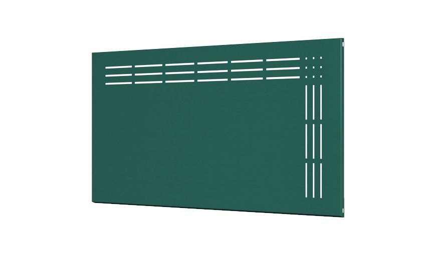 Valla S/Muro 1950x945mm La Coruña, COLORES DISPONIBLES: Verde (RAL 6005)