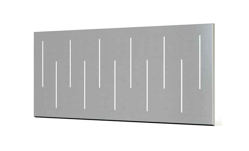 Valla S/Muro 1890x720mm Granada, COLORES DISPONIBLES: Galvanizado (GAL)