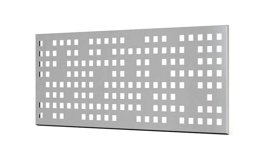 Valla S/Muro 1890x720mm Barcelona, COLORES DISPONIBLES: Galvanizado (GAL)