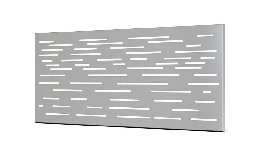 Valla S/Muro 1890x720mm Murcia, COLORES DISPONIBLES: Galvanizado (GAL)