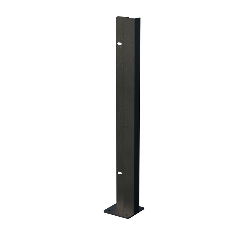 Poste inicio derecha para atornillar para valla de 1890x720mm