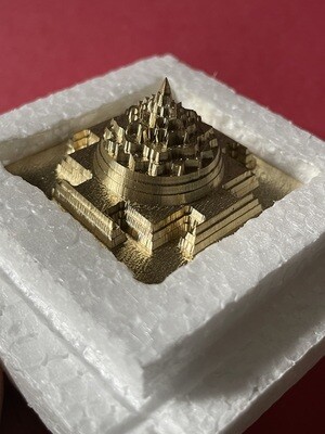 Shree Yantra Brass - 1.5 inch x 1.5 inch