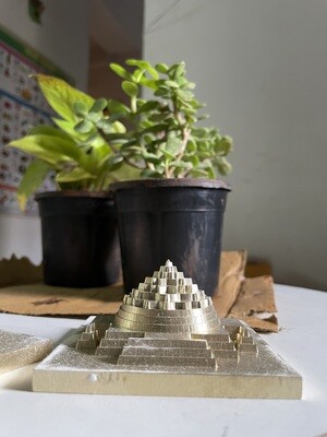 Shree Yantra Brass - 3 inch x 3 inch