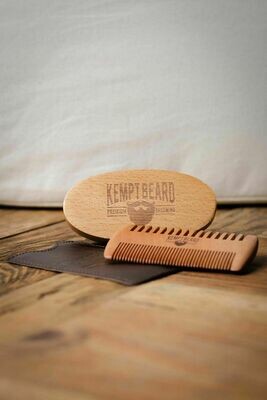 BEARD BRUSH COMB SET