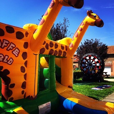 Gonflables / Mascottes / Jeux / Gourmandise