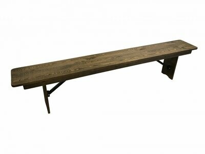 Banc Bois rustique 250cm