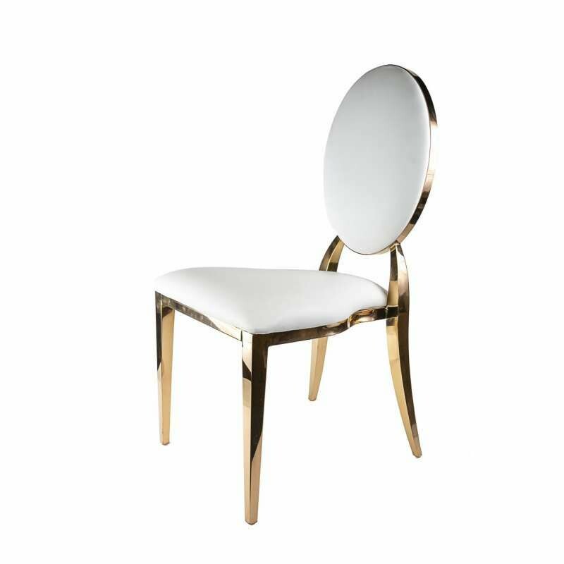 Chaise Médaillon Gold