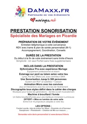 Prestation Sonorisation