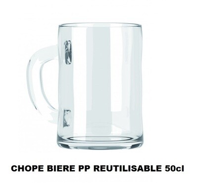 Choppe à bière 50cl