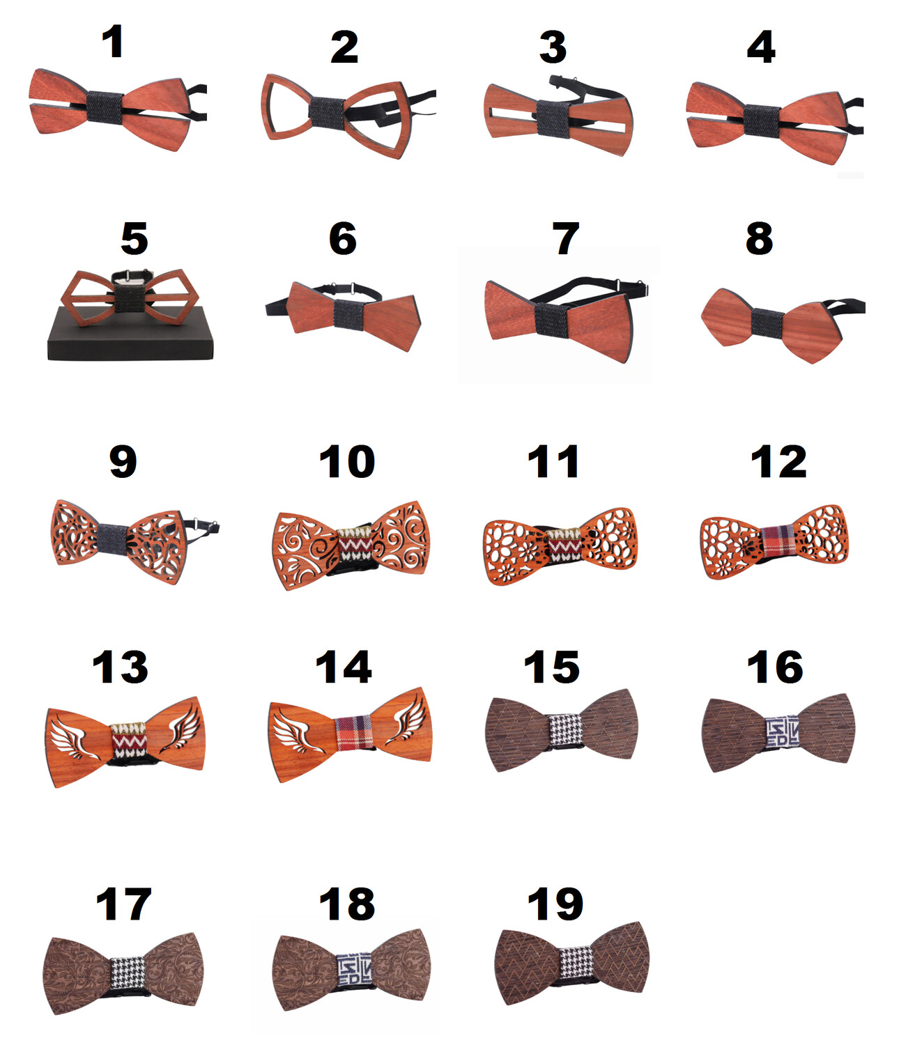 Nœud papillon En bois (Vente)