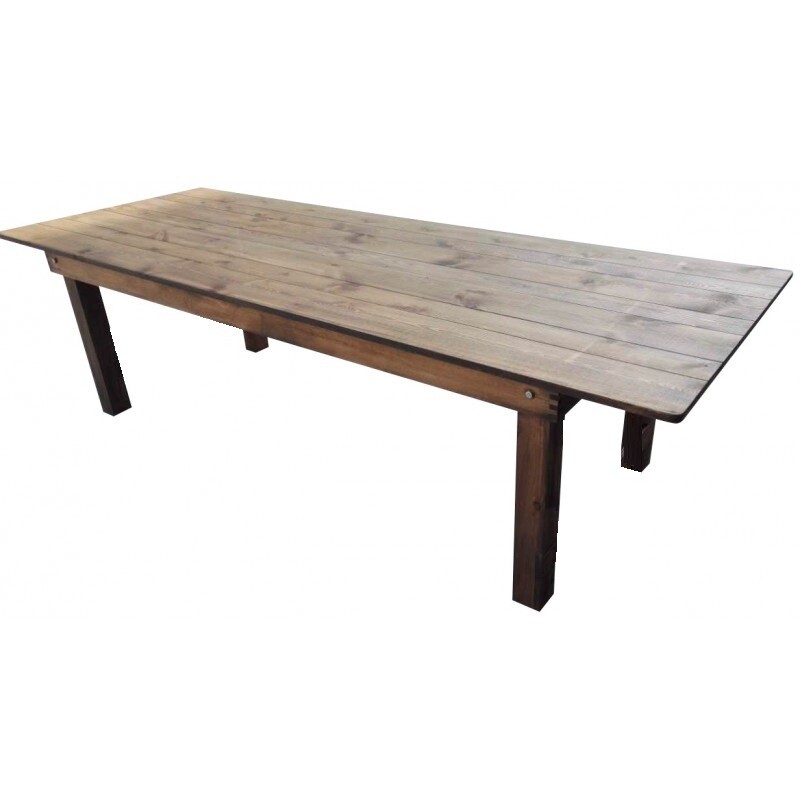 Table Rustique Rect.