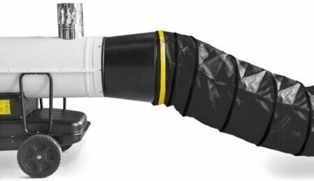 Chauffage Canon à air indirect + Gaine