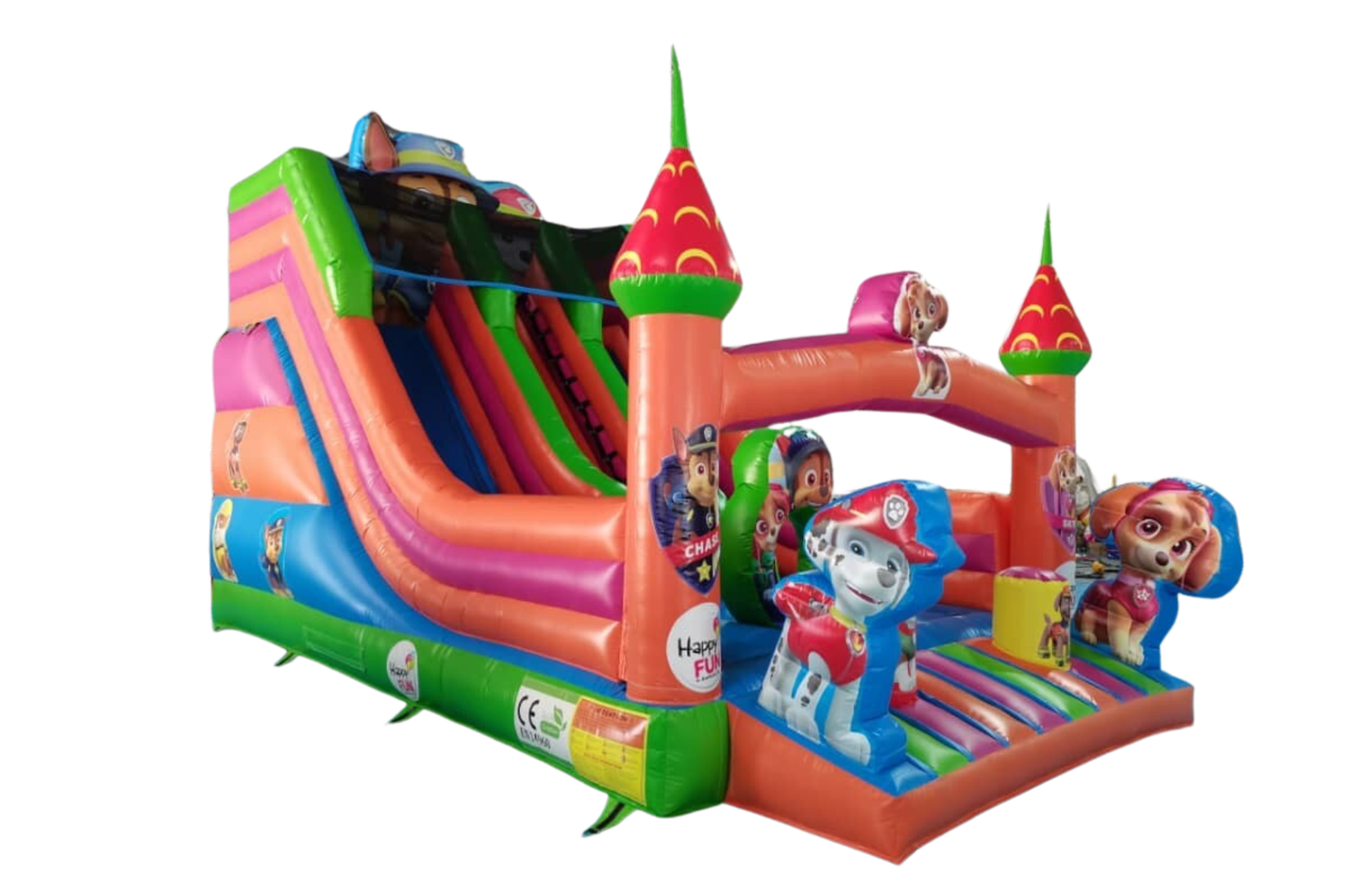 Gonflable Toboggan Patpatrouille