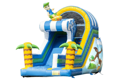 Gonflable Toboggan Surfeur