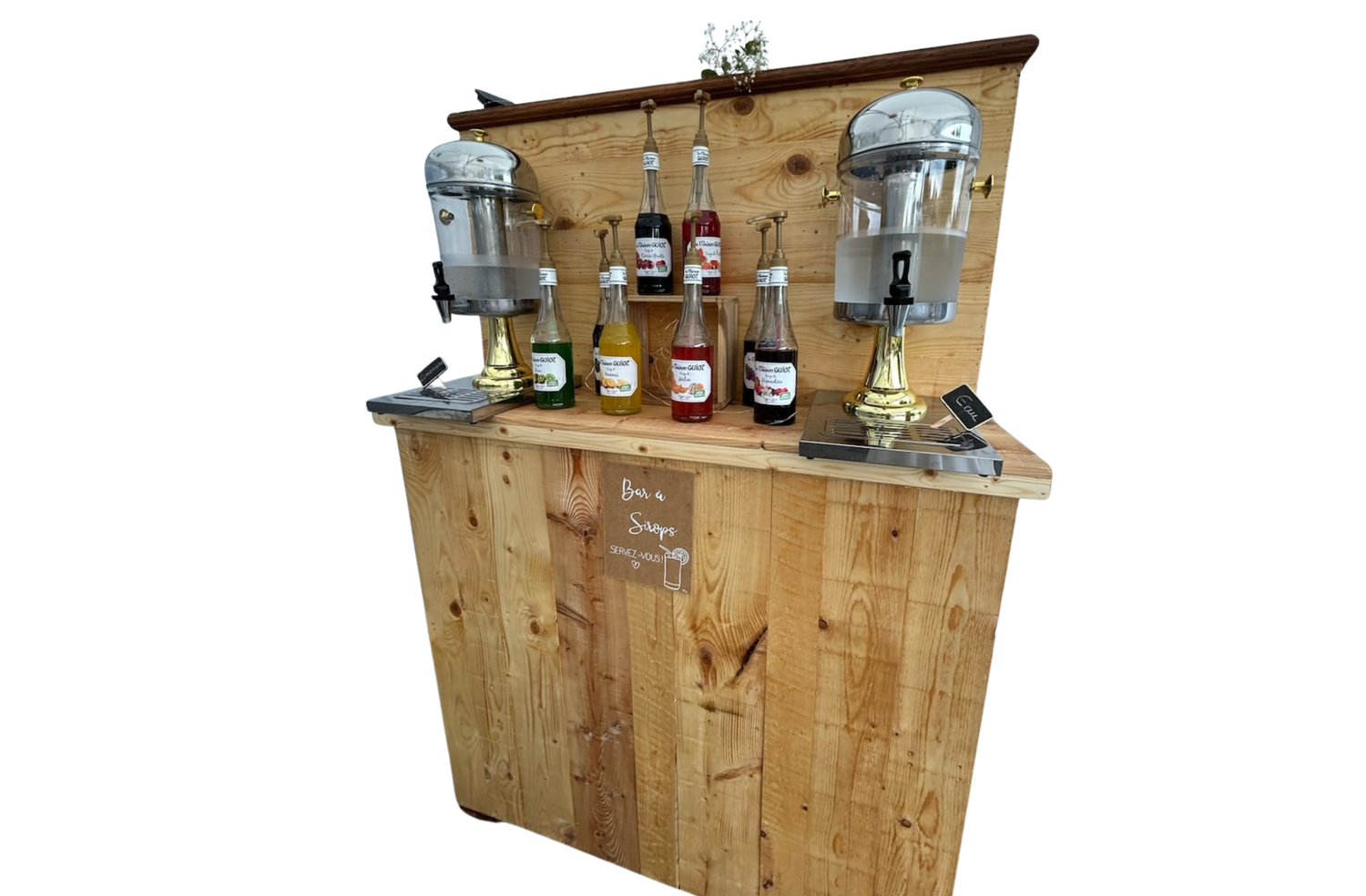 Bar à Sirops bois