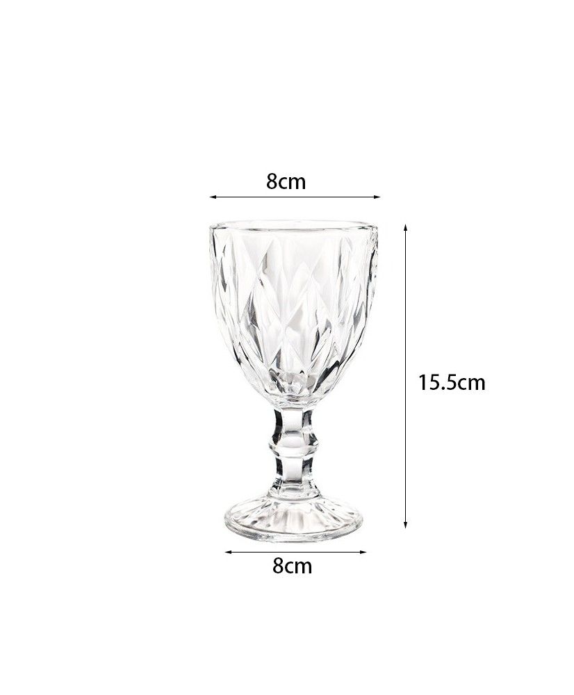 Verre vintage transparent