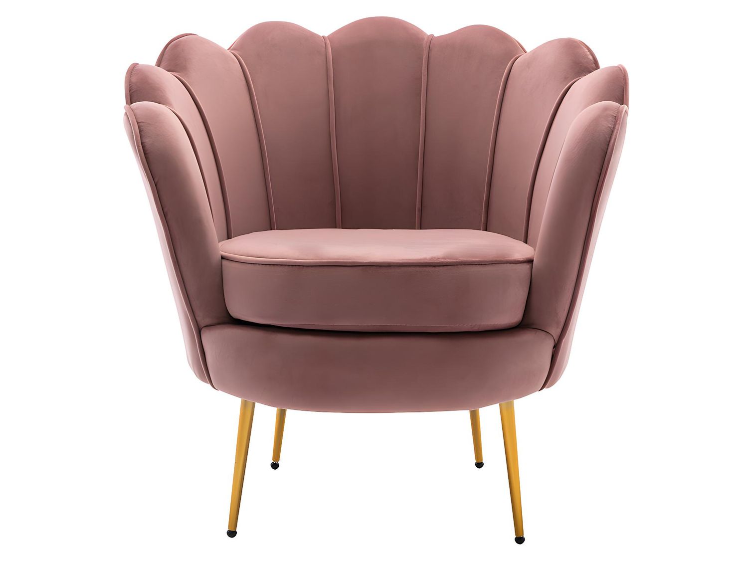 Fauteuil Coquillage Rose